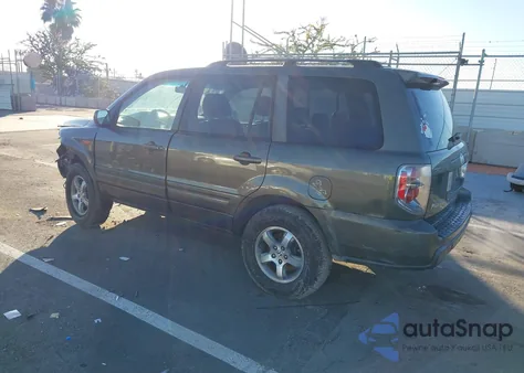 2006 Honda Pilot Ex-L from USA, damaged, VIN 5FNYF28586B009309